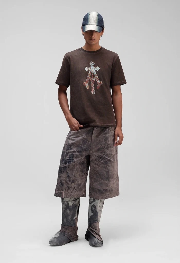 Shattered Alpha Cross Relaxed Tee