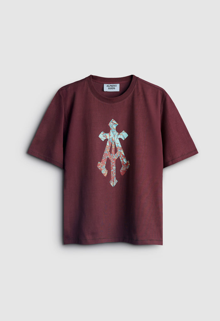 Shattered Alpha Cross Relaxed Tee