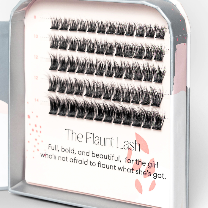 Silly George Pop-On Lashes - Flaunt Black