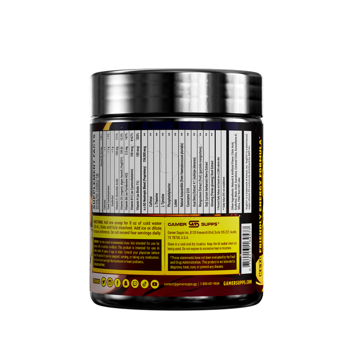 Sinder's Pyro Power - 100 Servings - Gamer Supps