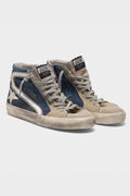 Slide - Blue Denim White Star - Pavilion