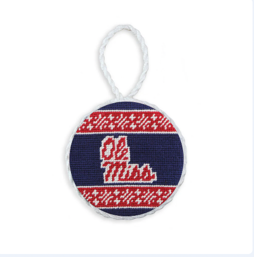 Smathers & Branson Fairisle Ornament