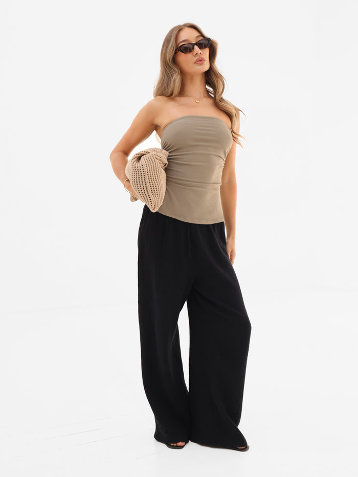 Solea Bandeau Top - Taupe
