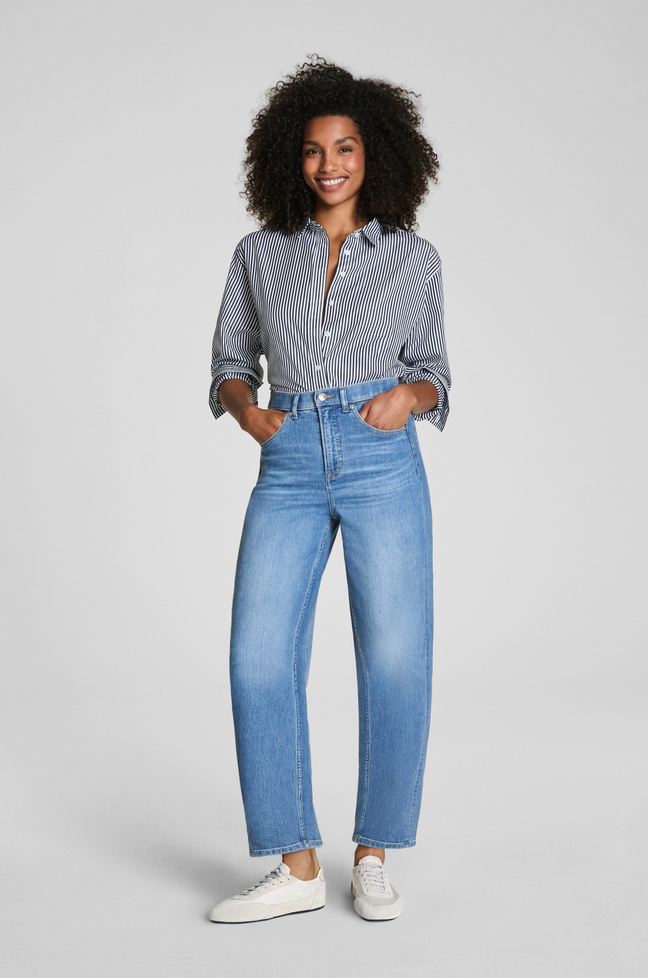 Spanx Barrel Leg Jeans