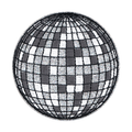 Square Deal Patch - Shiny Disco Ball