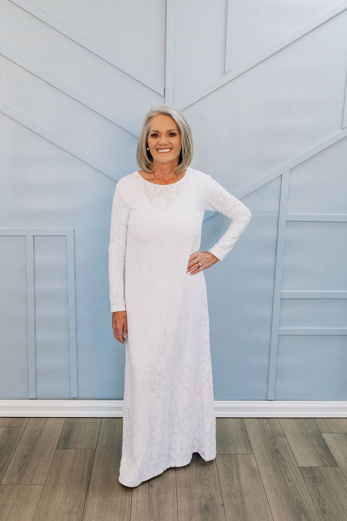 Straight Lace Temple Dress