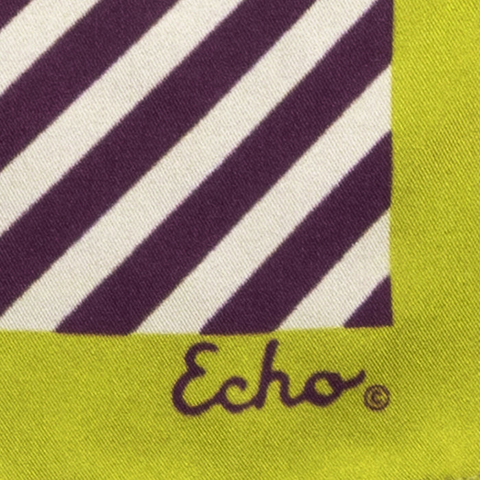Striped Bandana in Mulled Wine