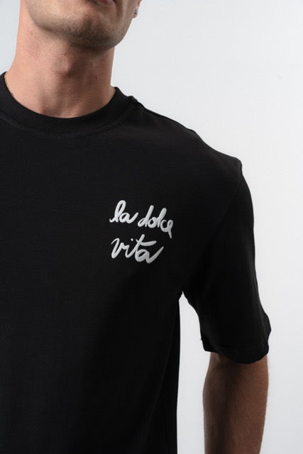 T-Shirt La Dolce Vita noir - dos