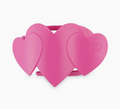 Teleties Heart To Heart Flat Hair Clip