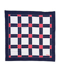 Domino Bandana in Red and Blue