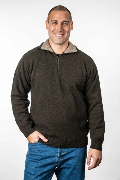 TR8007 Zip Collar Jumper