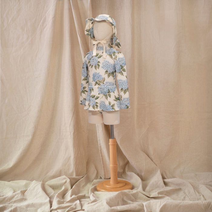 Petit Playa Valentina Long Sleeve Swim Dress in Bloom print, sun-safe UPF50+ swimwear for babies and girls — image 7