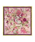 Vase Silk Square in Dusty Rose
