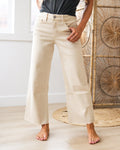 Vervet Skye Wide Leg Crop Jeans - Color Options Available! Vervet White Swan