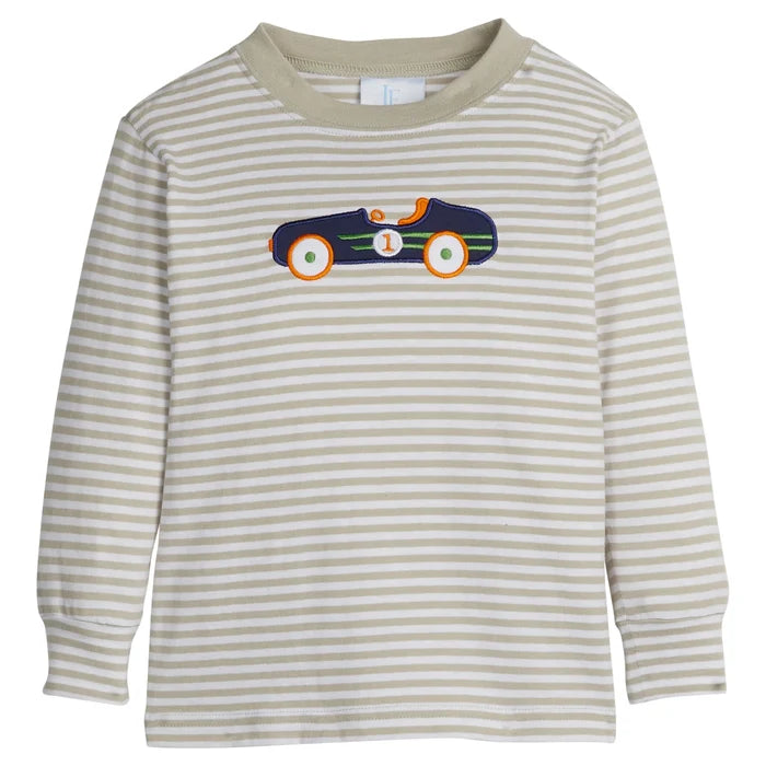 Vintage Race Cars Applique T Shirt
