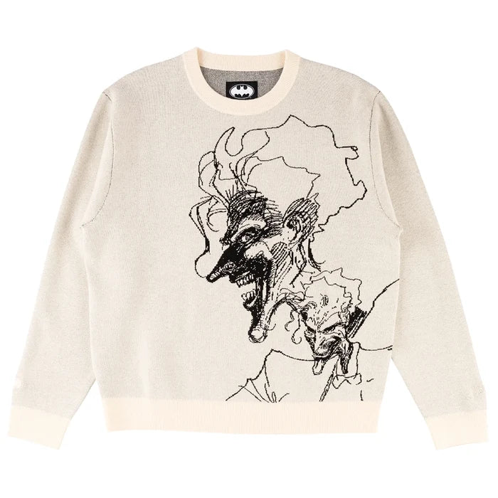 Welcome X Batman Joker Knit Sweater pure boardshop