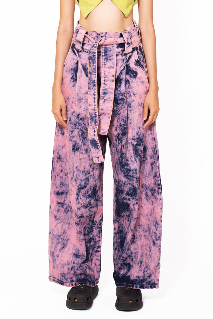 Wide Jeans Pink