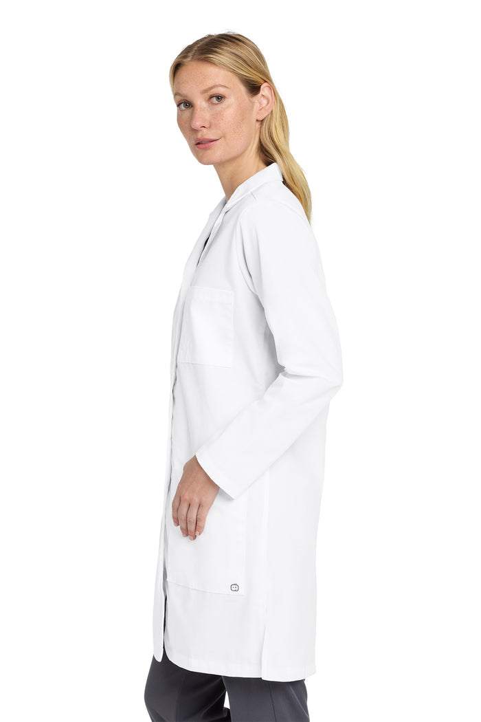 Wink® Women’s Long Lab Coat | WW4172 - The Lemon Print & Design Studio