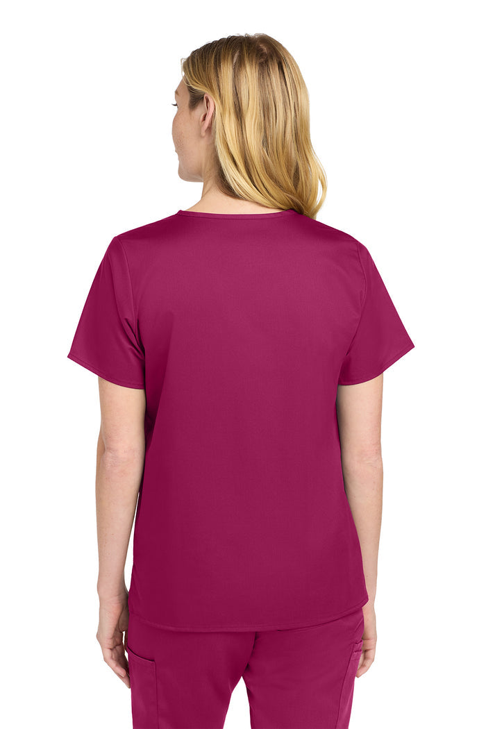 Wink® Women’s WorkFlex™ Mock Wrap Top | WW4760 - The Lemon Print & Design Studio