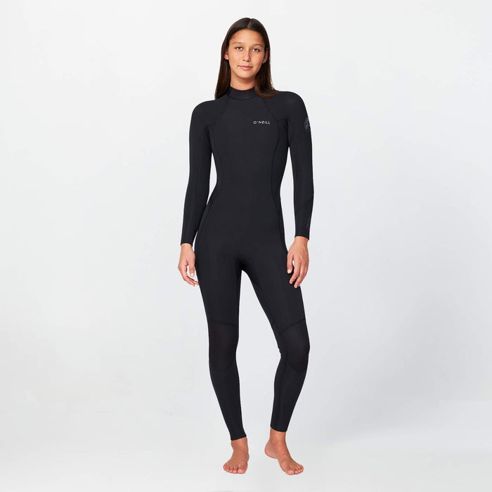 Women's Bahia 3/2mm Steamer Back Zip - Black