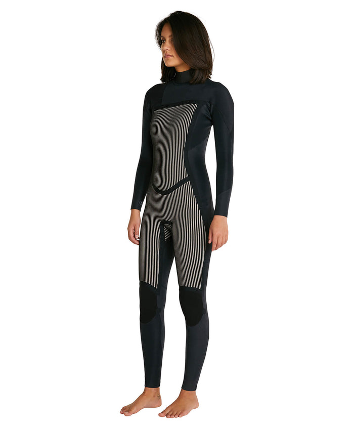 Women's Bahia 3/2mm Steamer Chest Zip - Salina Shade
