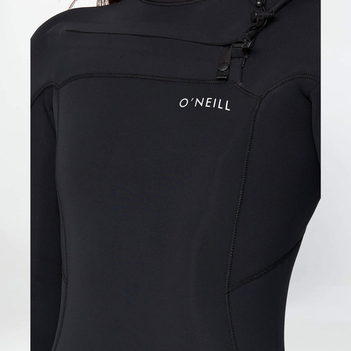Women's Bahia 4/3mm Steamer Chest Zip - Black