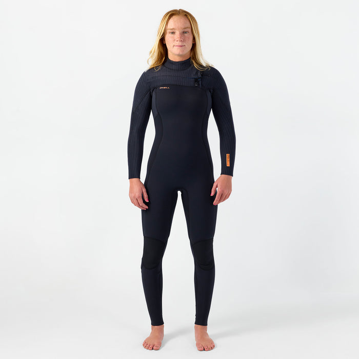 Women's HyperFreak 4/3+mm Steamer Chest Zip - Black