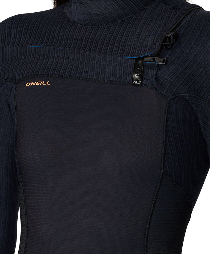 Women's HyperFreak 5/4+mm Steamer Chest Zip - Black